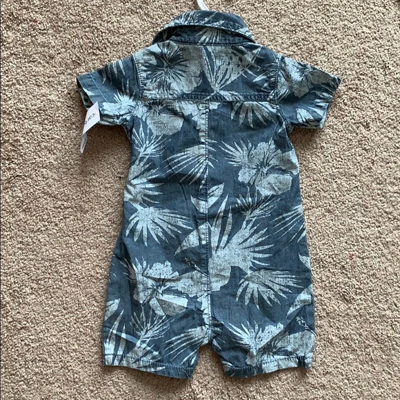 Blue Hawaiian Baby Boy’s Romper - Picture 6 of 6